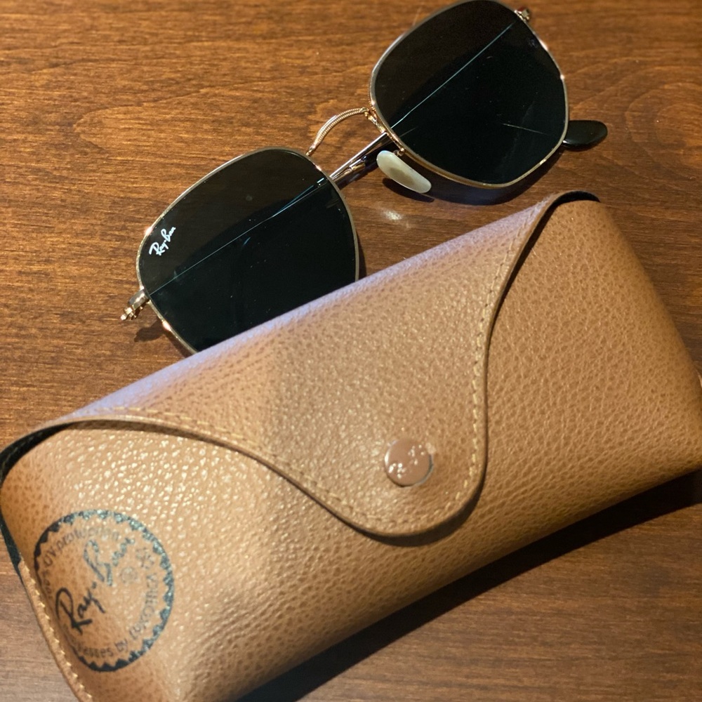 RayBan Hexagonal Flat Lenses